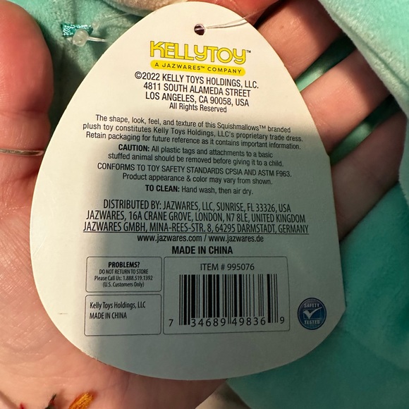 Squishmallow Hugmallow Miles the Dragon BNWT - Picture 8 of 10